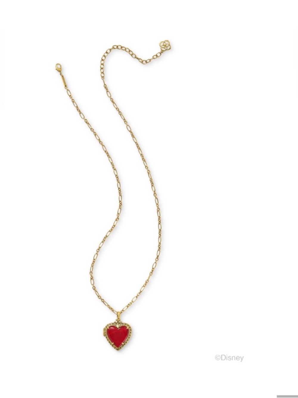 NEW!! Kendra Scott Gold-Tone Disney Snow White Locket Pendant Necklace - Picture 3 of 10